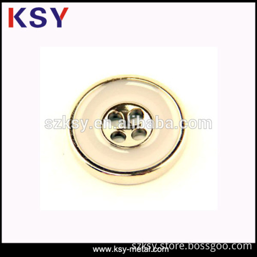 4 Hole Hot Sell Custom Copper Metal Button